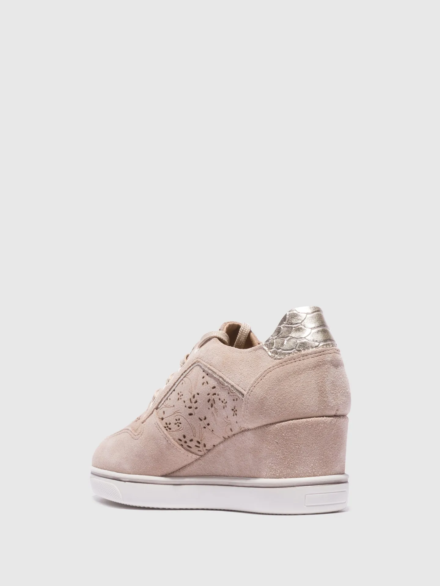 Taupe Wedge Shoes