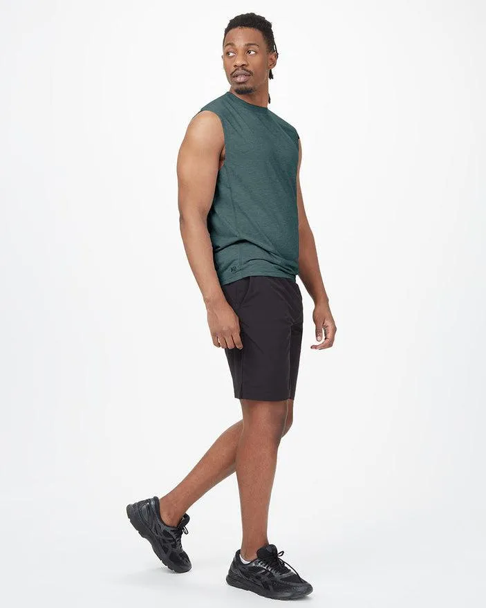 Tentree Men's In Motion Tank in Sea Green