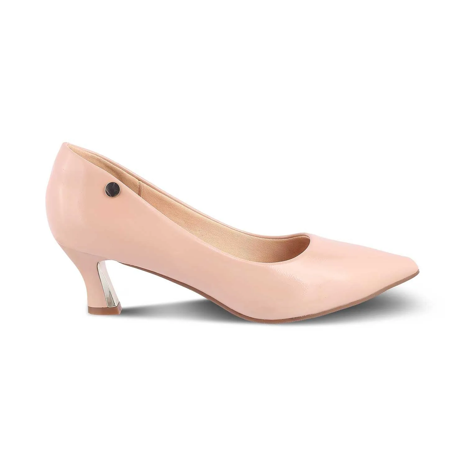 The Hanger Beige Women's Dress Pumps Tresmode