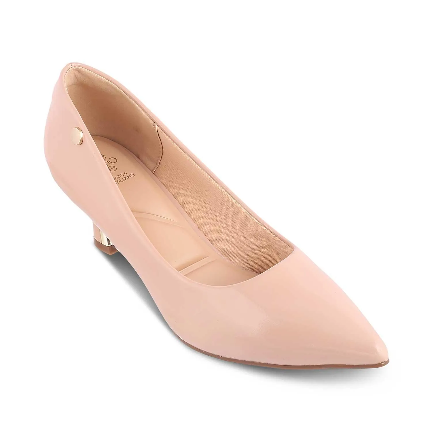 The Hanger Beige Women's Dress Pumps Tresmode