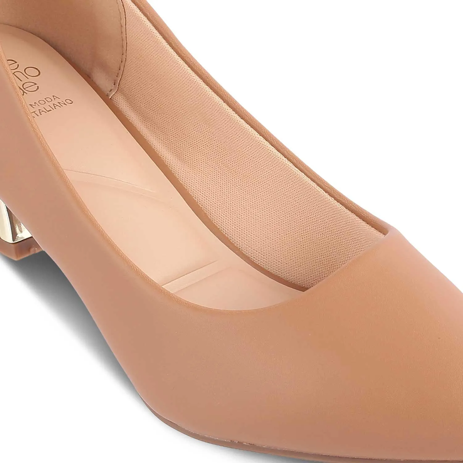 The Hanger Camel Women's Dress Pumps Tresmode