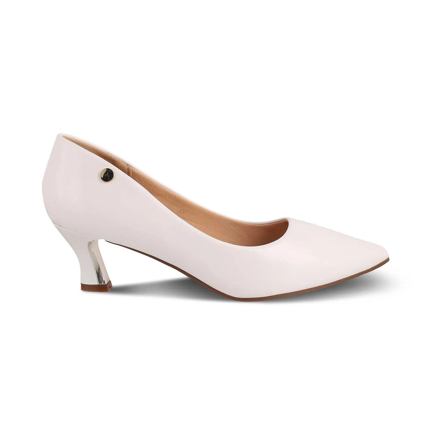 The Hanger White Women's Dress Pumps Tresmode