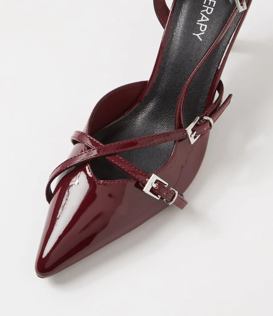 THERAPY Juicy Cherry Patent Pu Pump Heels