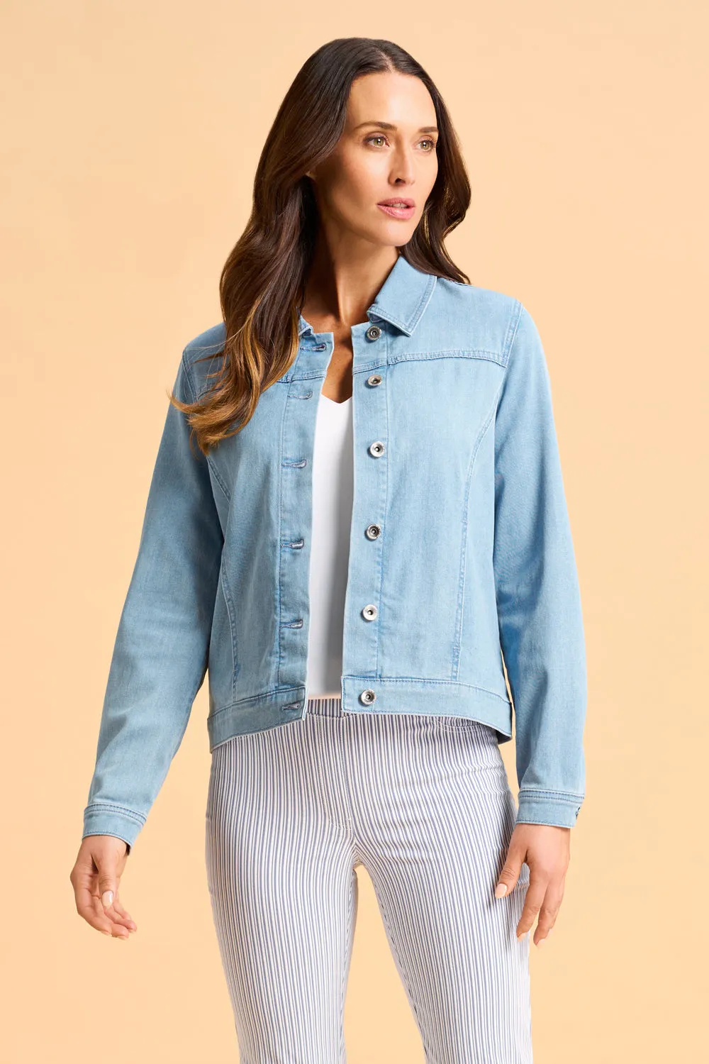 Timeless Denim Jacket - Light Washed Denim