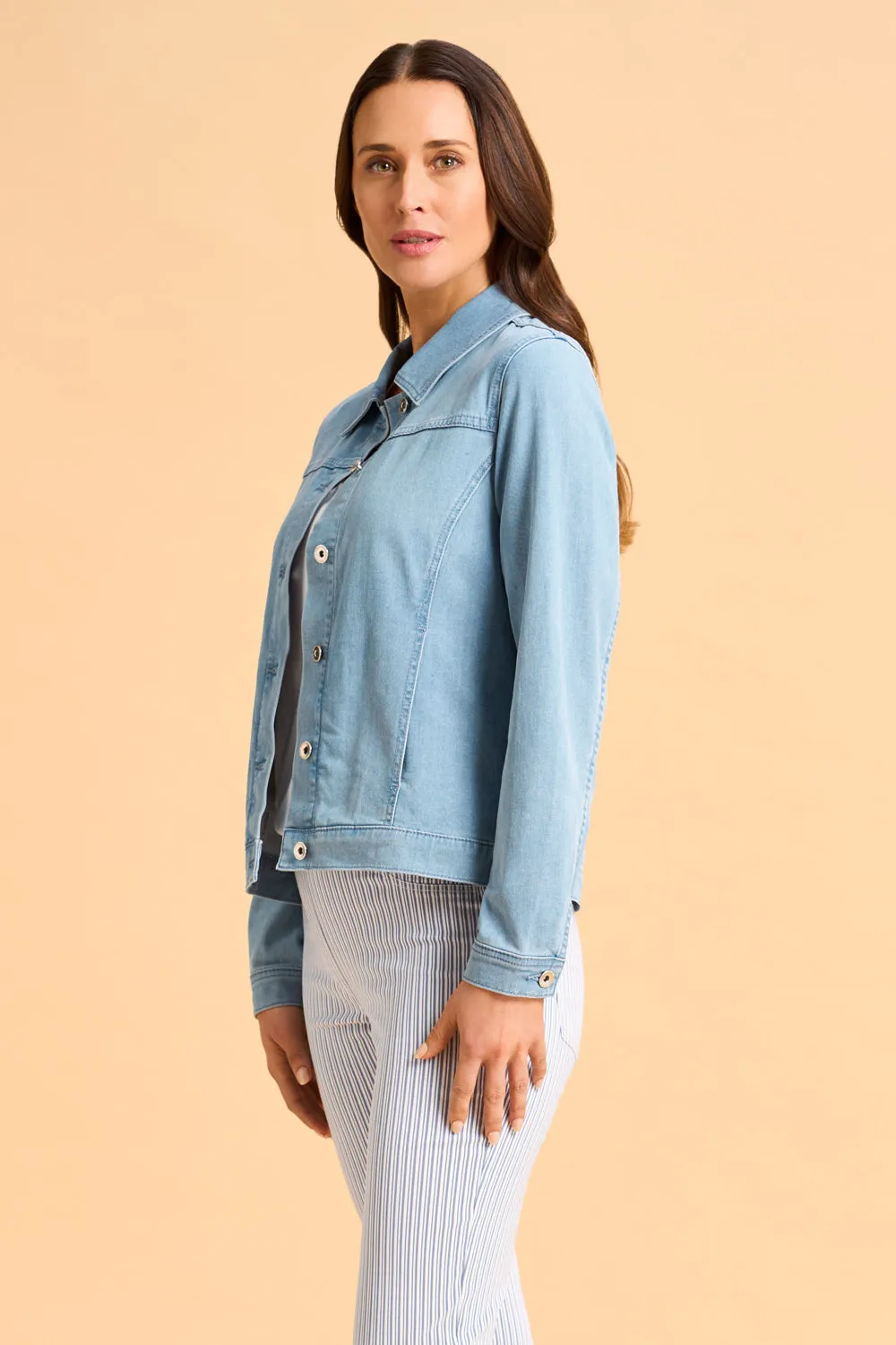 Timeless Denim Jacket - Light Washed Denim