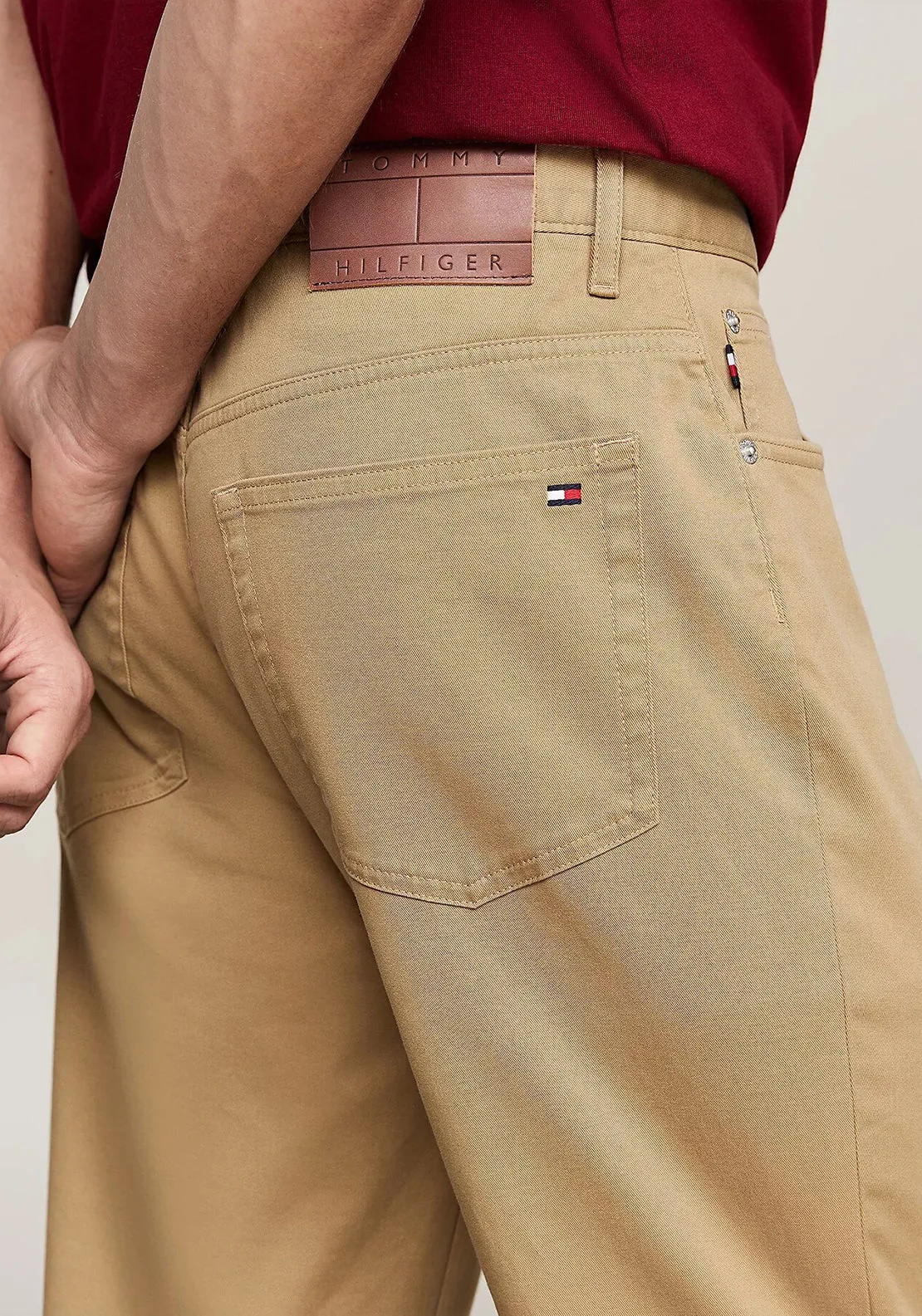 Tommy Hilfiger Denton 1985 Trousers, Safari Canvas