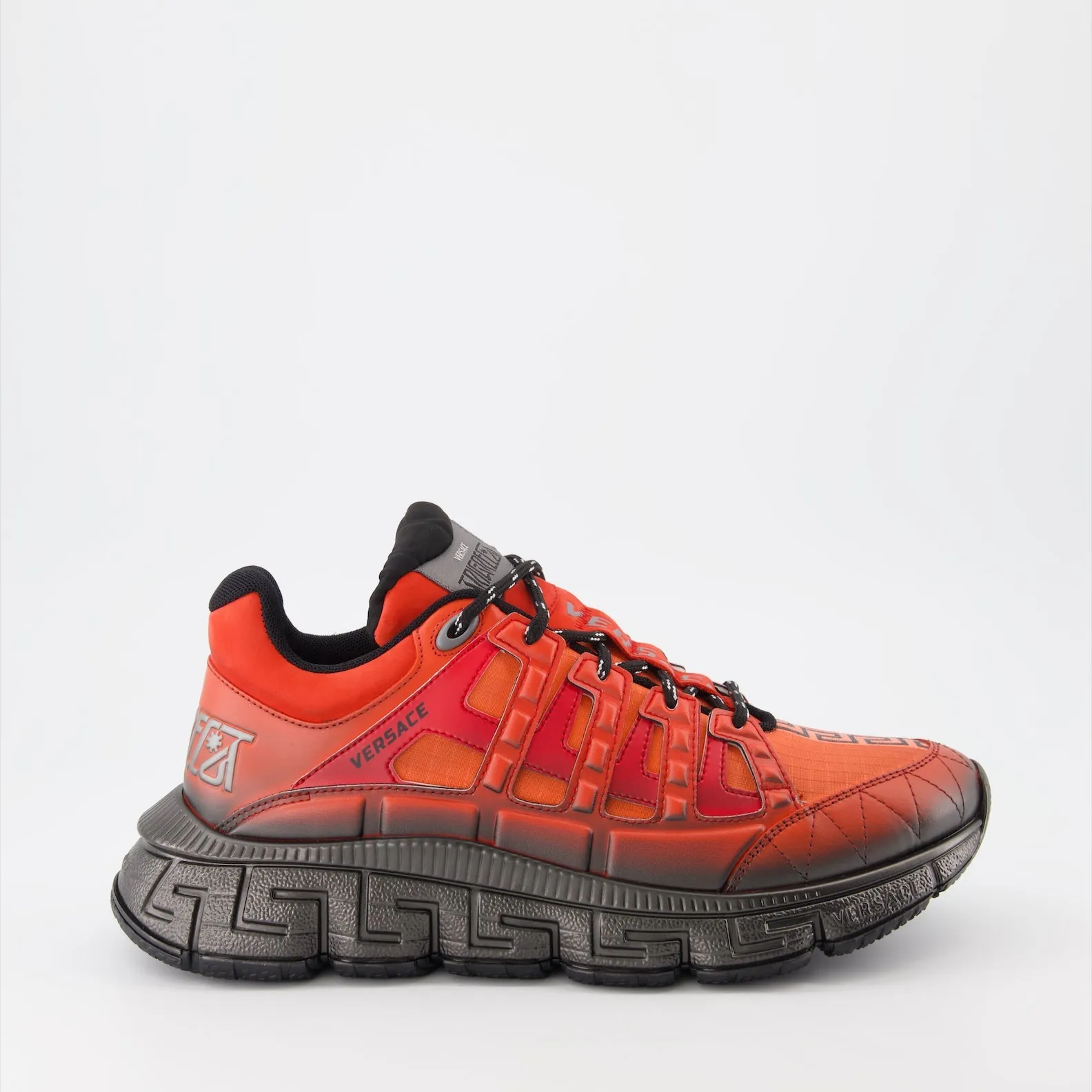 Trigreca Red-Black Sneakers