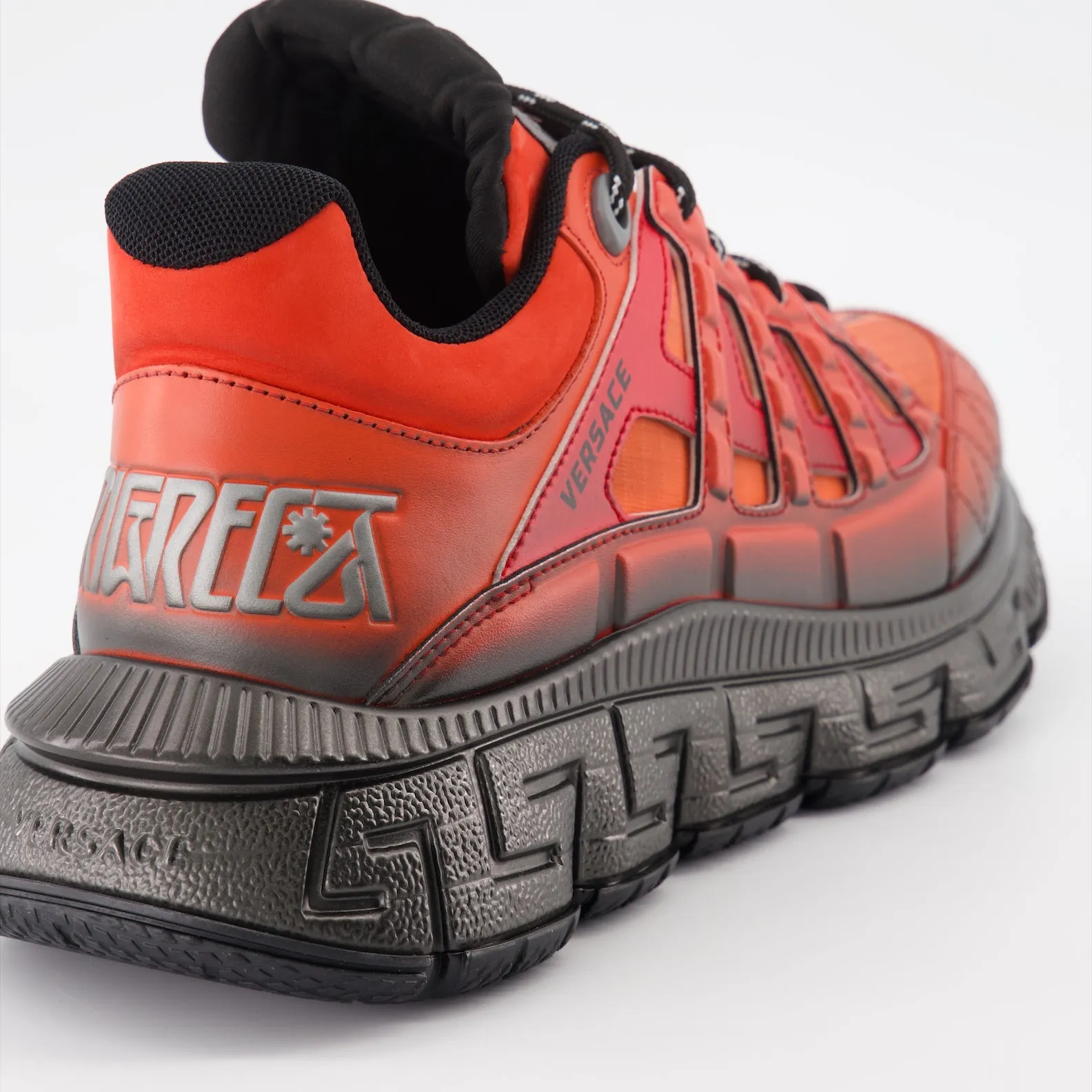 Trigreca Red-Black Sneakers