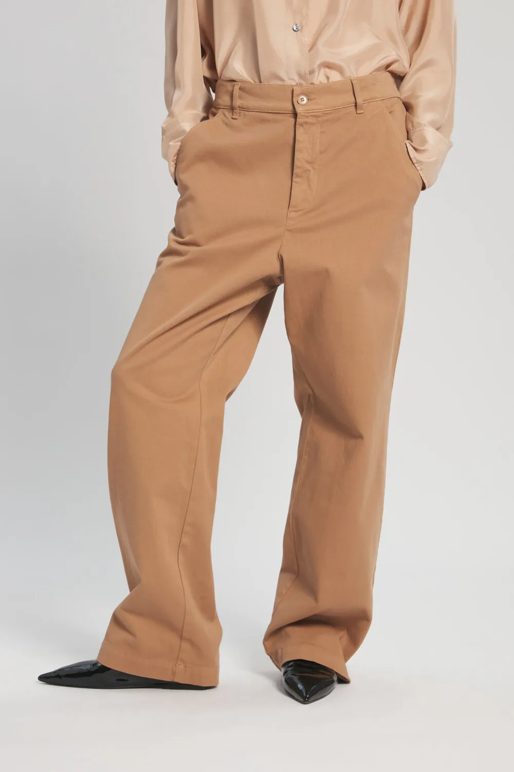 Trousers Ida Mante Cipria