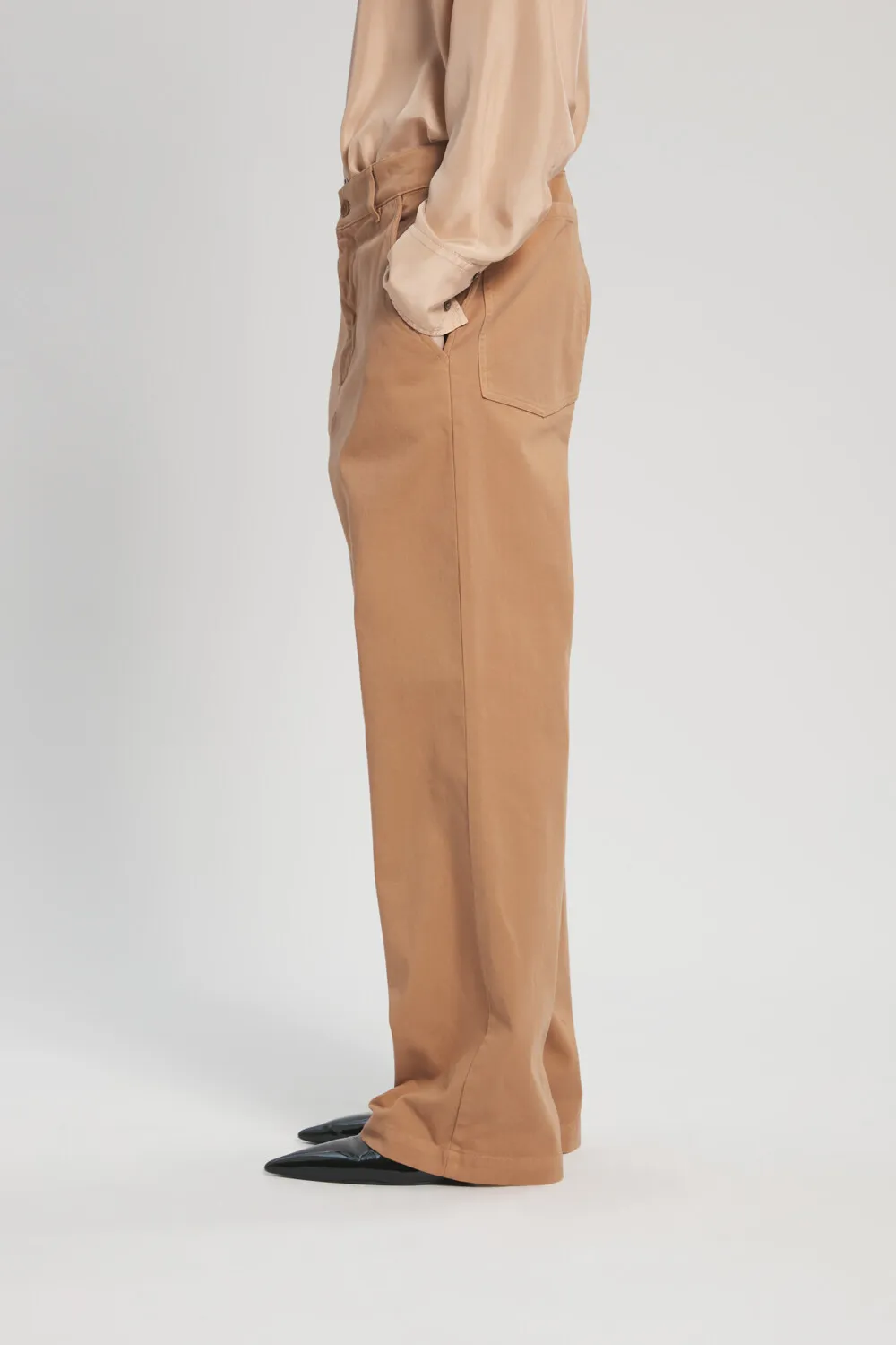 Trousers Ida Mante Cipria