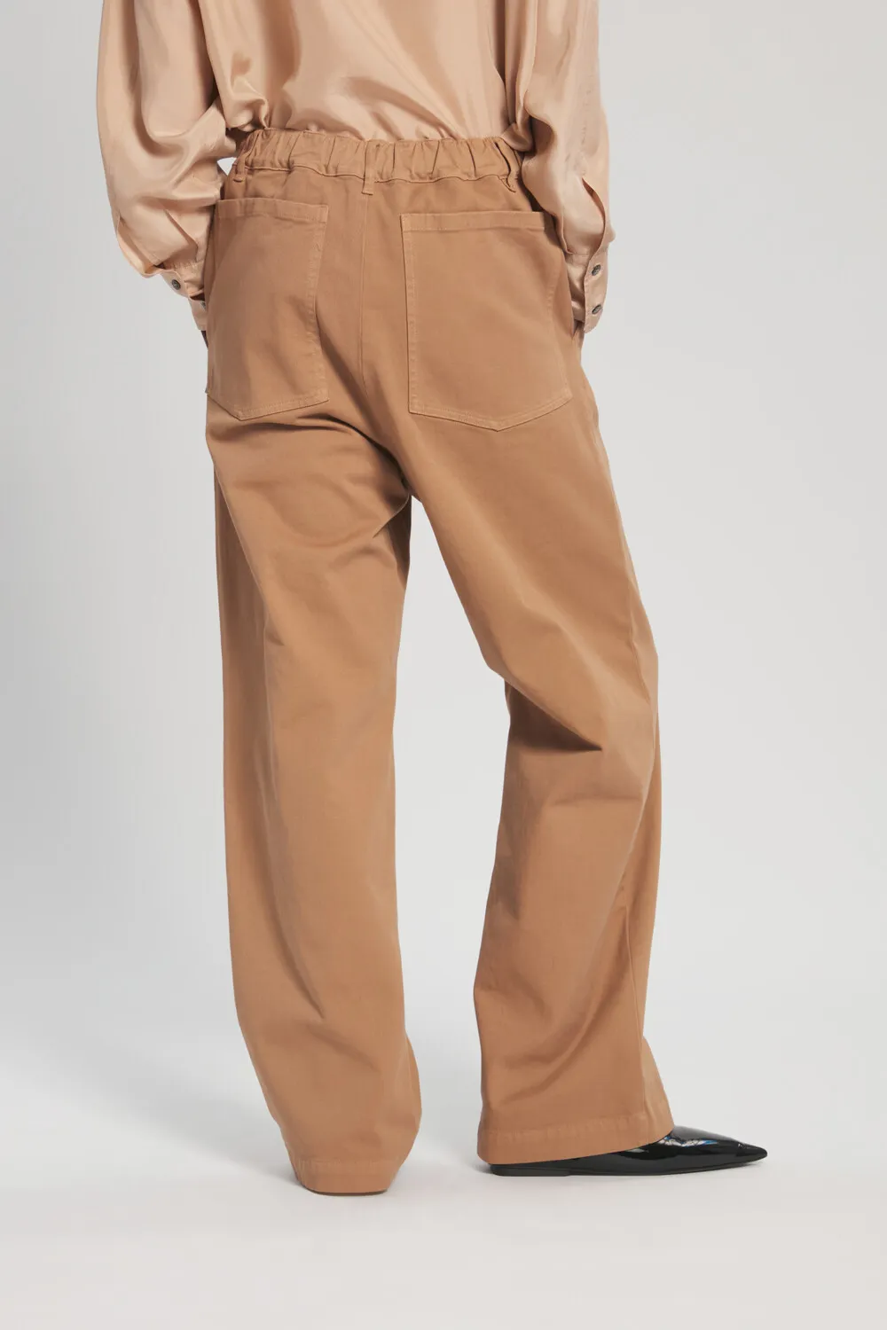 Trousers Ida Mante Cipria