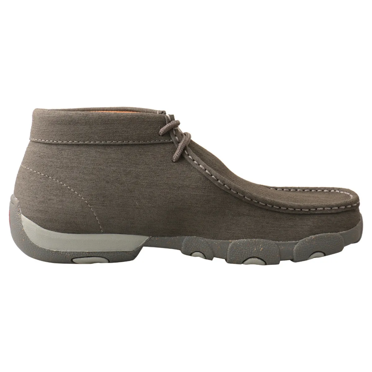 Twisted X Men's Dark Grey/Grey Chukka Driving Moc