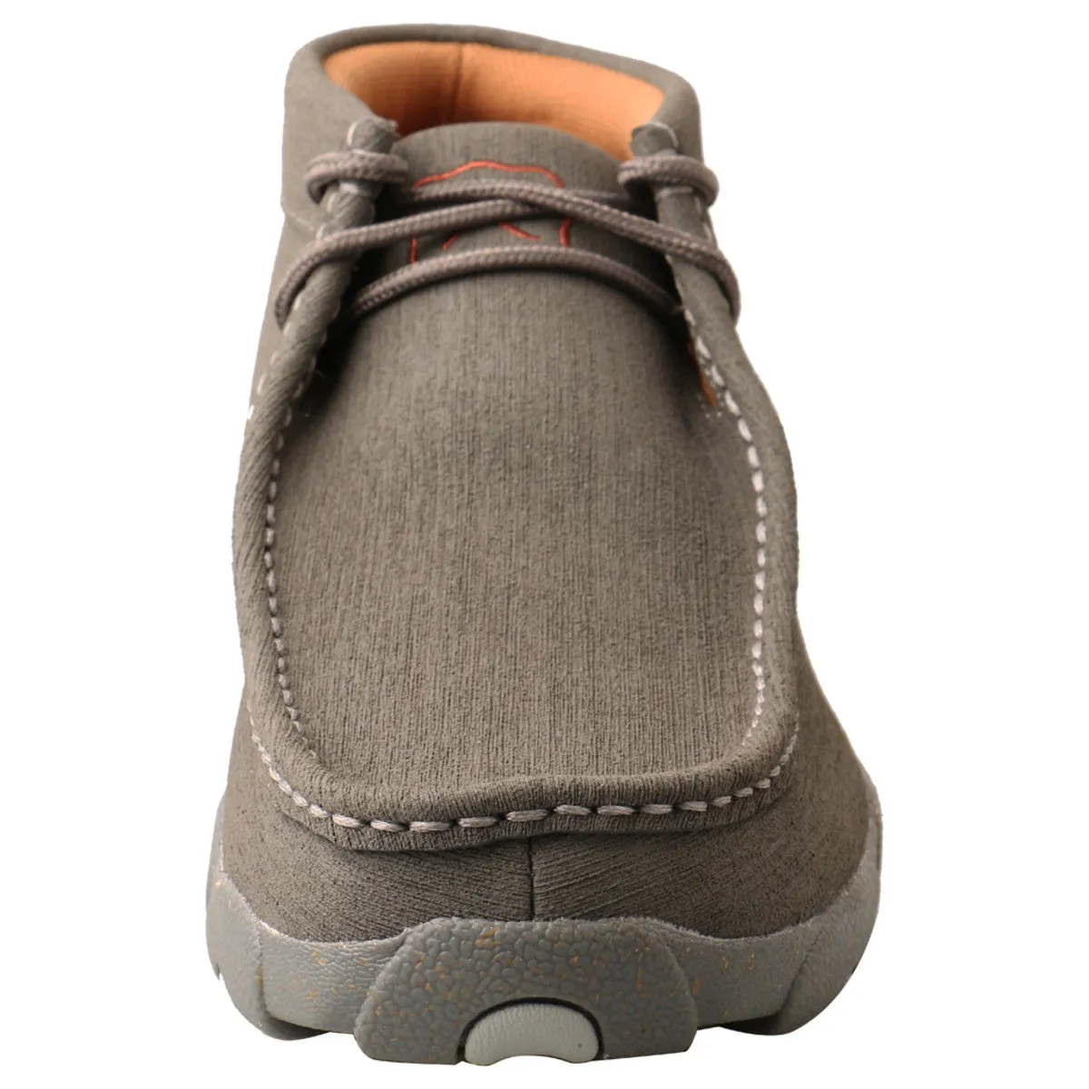 Twisted X Men's Dark Grey/Grey Chukka Driving Moc