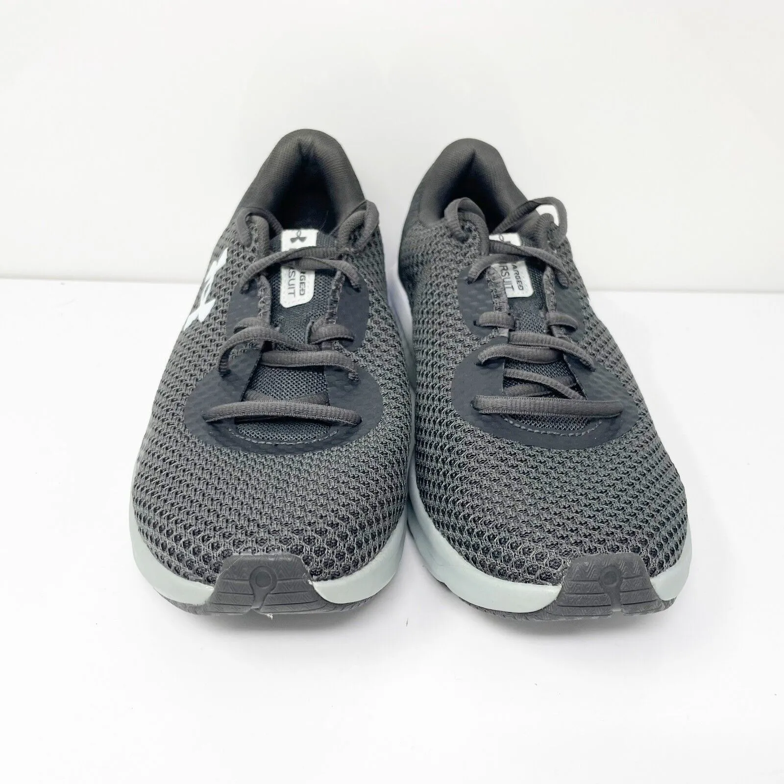 Under Armour Womens Charged Pursuit 3024889-111 Black Running Shoes Sneakers 8.5