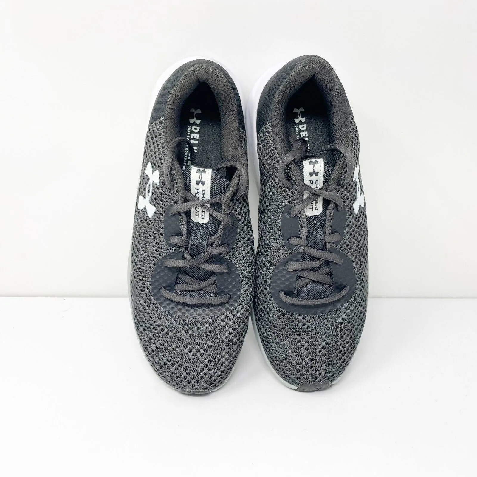 Under Armour Womens Charged Pursuit 3024889-111 Black Running Shoes Sneakers 8.5