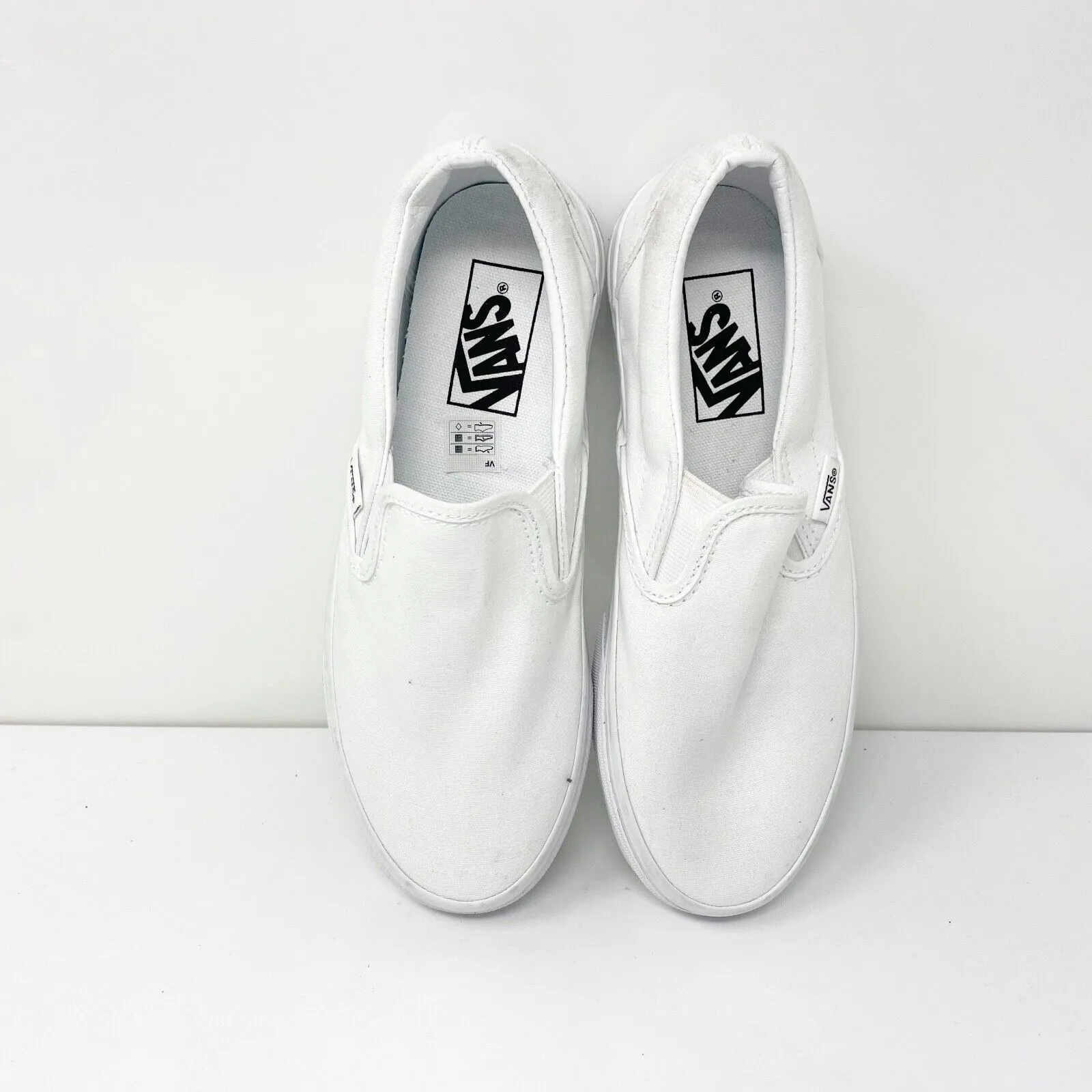 Vans Unisex Classic 500714 White Casual Shoes Sneakers Size M 5 W 6.5