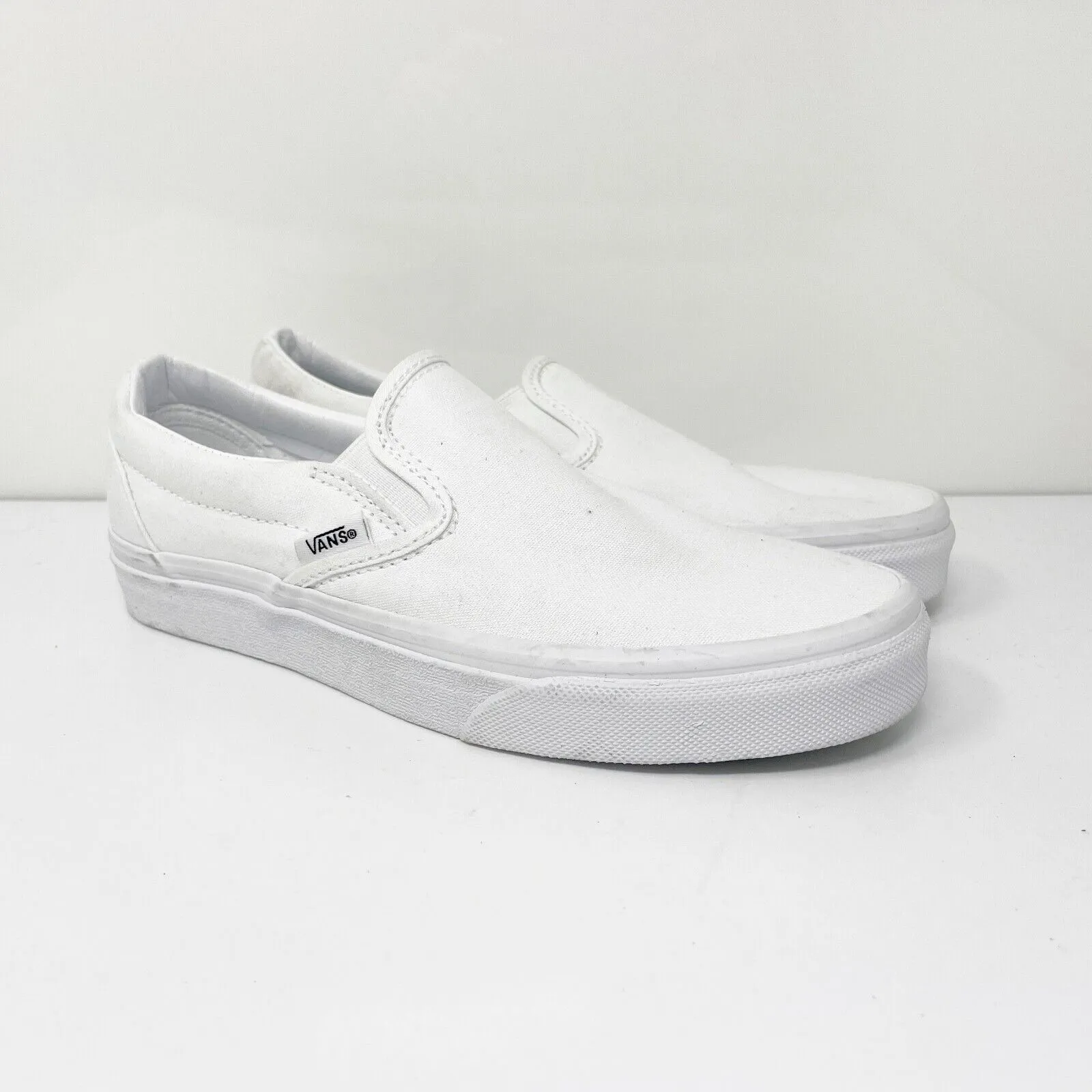 Vans Unisex Classic 500714 White Casual Shoes Sneakers Size M 5 W 6.5