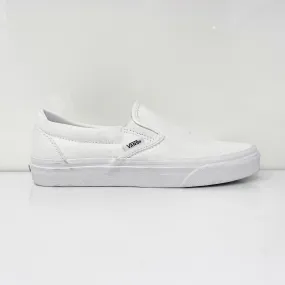 Vans Unisex Classic 500714 White Casual Shoes Sneakers Size M 5 W 6.5