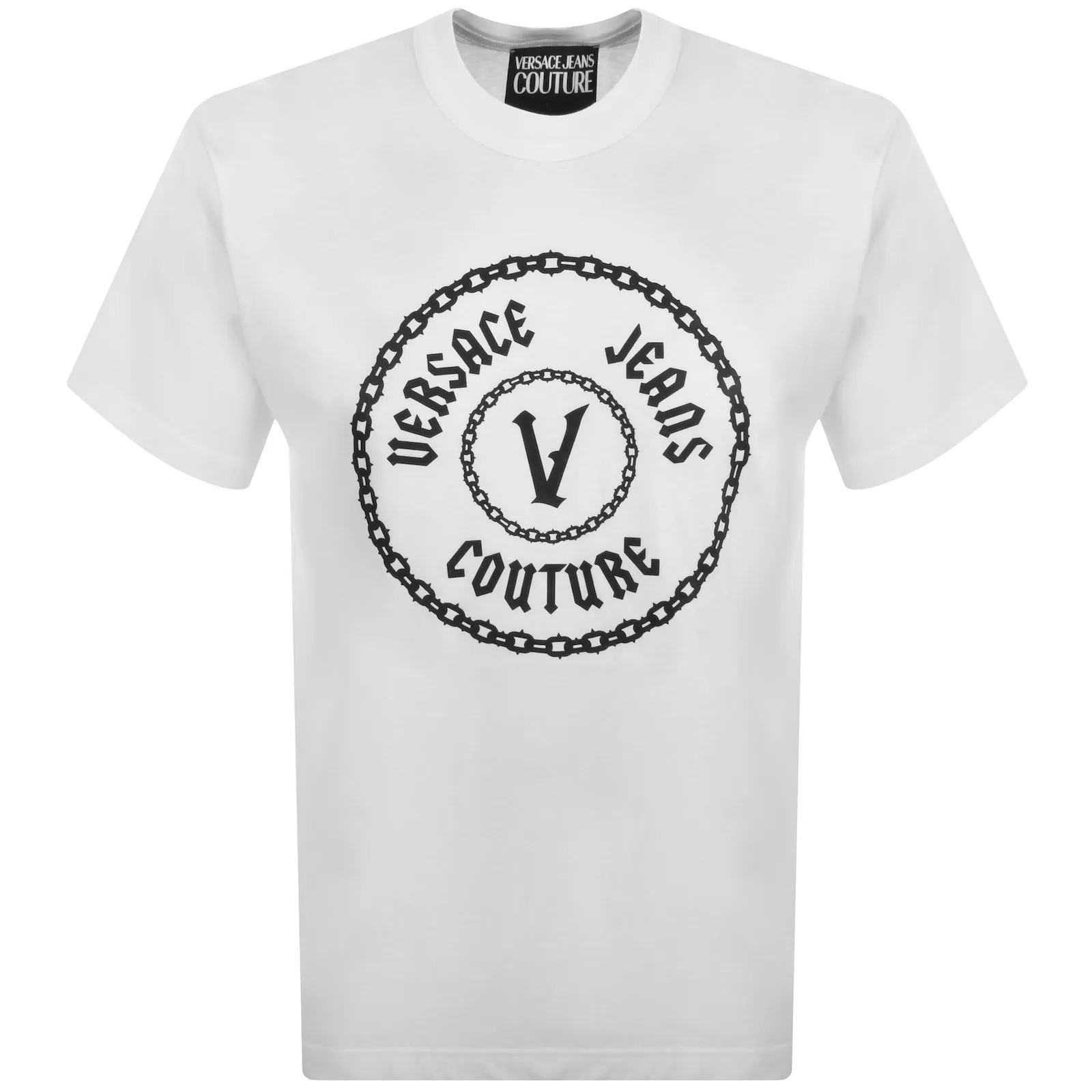 Versace Jeans Couture Logo T Shirt White