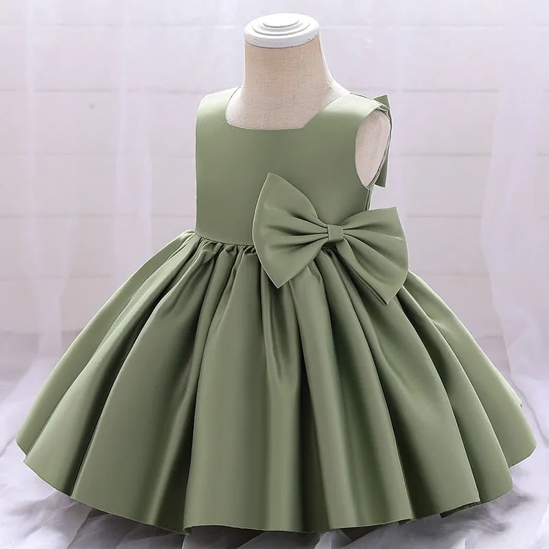 Vestido para Niña y Bebe Baptism Dress For Baby Girls Princess Evening Tutu Birthday Party Dress Girl Christening Clothes