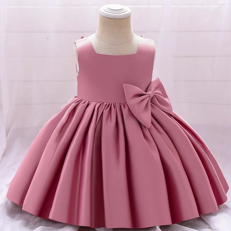 Vestido para Niña y Bebe Baptism Dress For Baby Girls Princess Evening Tutu Birthday Party Dress Girl Christening Clothes