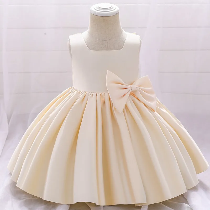 Vestido para Niña y Bebe Baptism Dress For Baby Girls Princess Evening Tutu Birthday Party Dress Girl Christening Clothes