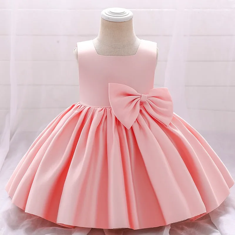 Vestido para Niña y Bebe Baptism Dress For Baby Girls Princess Evening Tutu Birthday Party Dress Girl Christening Clothes