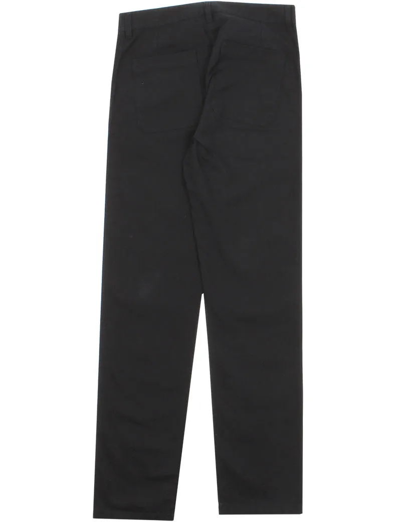 Vetra Weaved Workwear Trousers Black