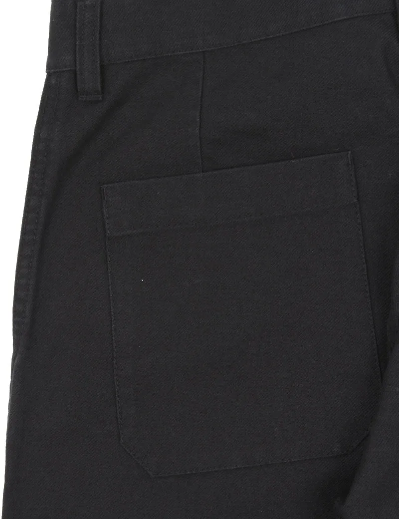 Vetra Weaved Workwear Trousers Black