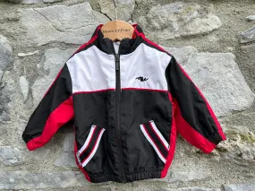 Vintage 1990s Monochrome Baby Sport Jacket Size 9-12 Months (74-80cm)