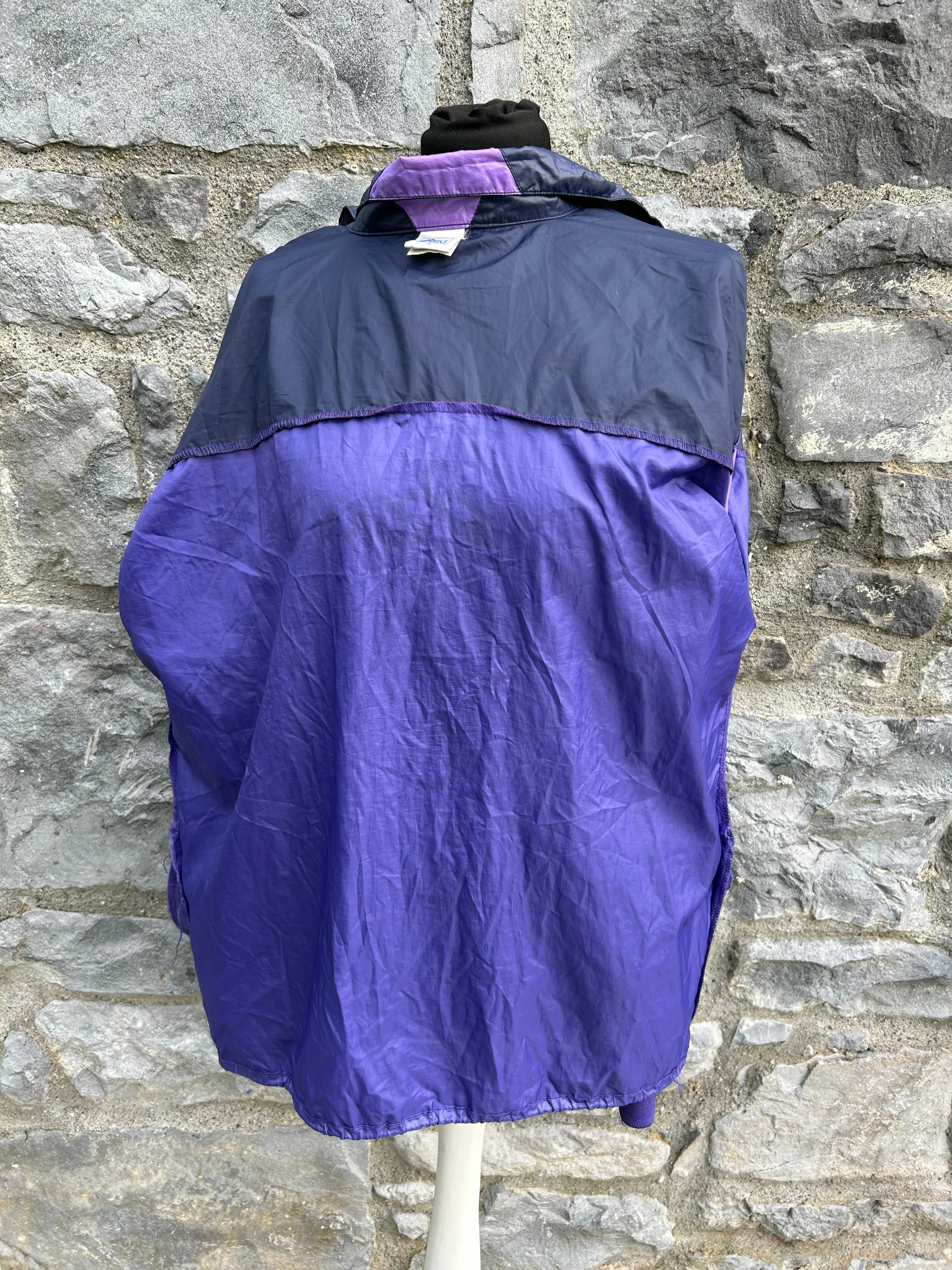 Vintage 1990s Purple Light Jacket Size Medium