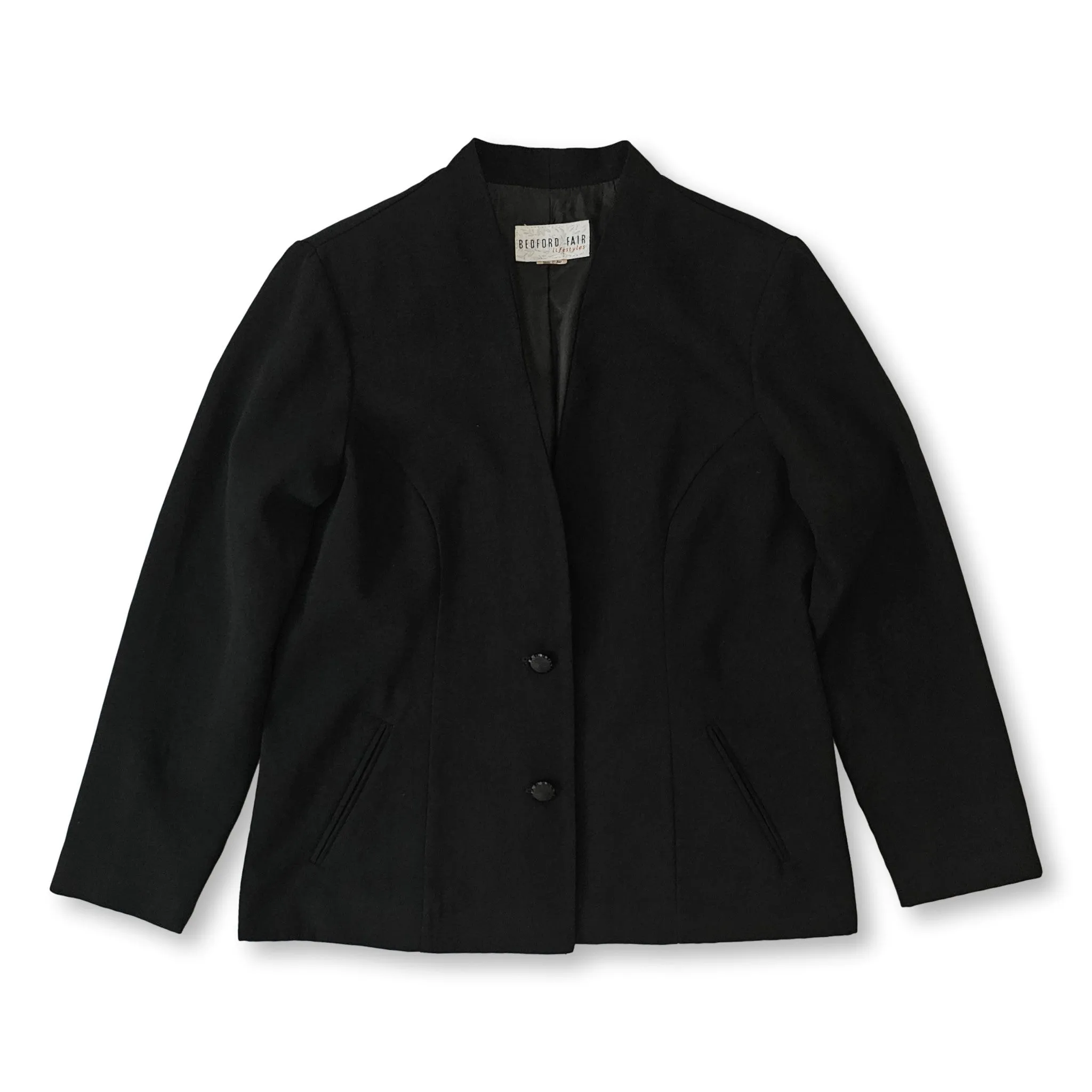 Vintage black women's blazer