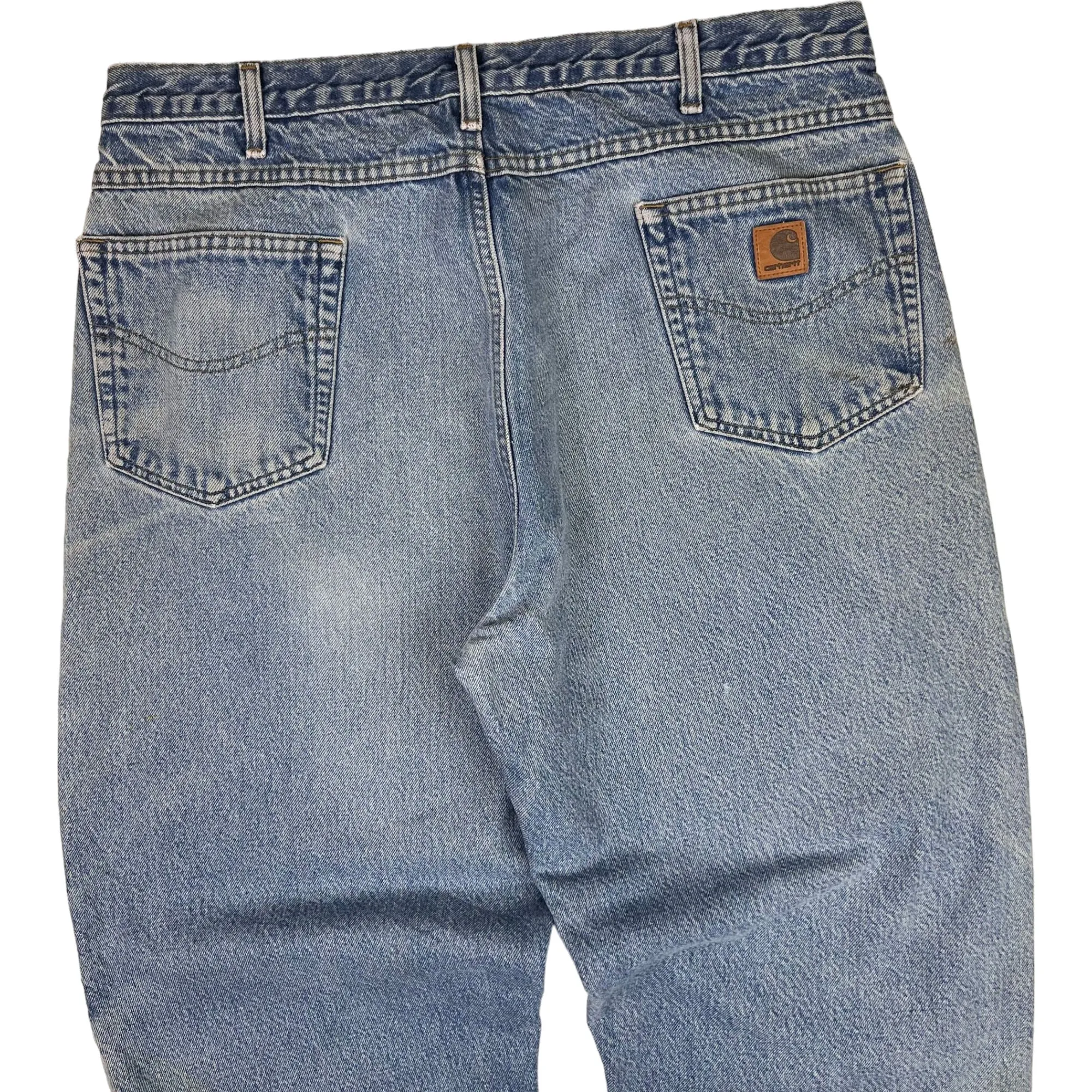 Vintage Carhartt Fleece Lined Jeans Blue