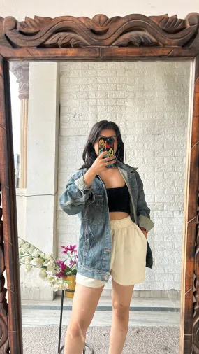 vintage gender-neutral denim jacket