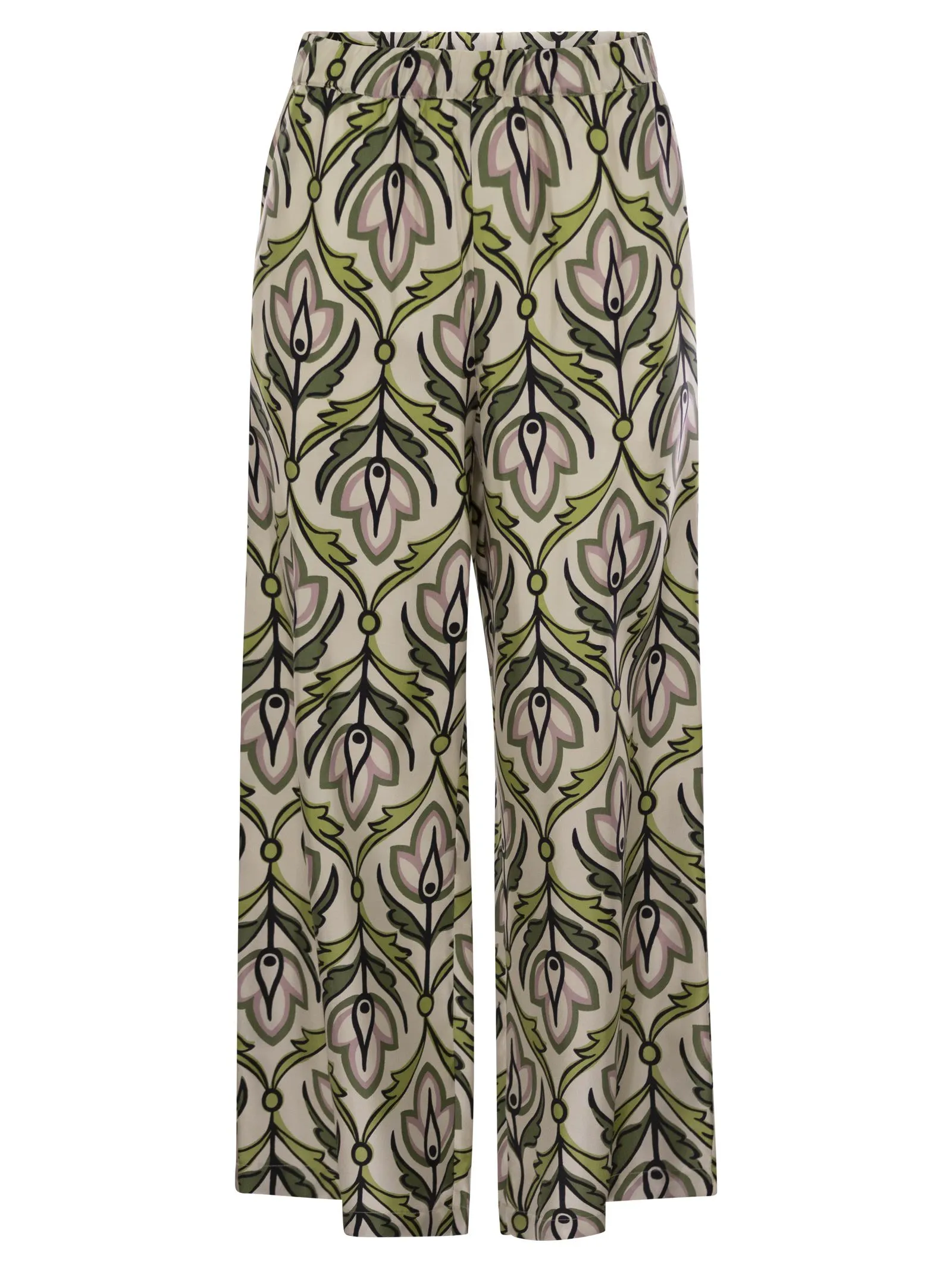 Weekend Max Mara Eusebio Silk Twill Trousers