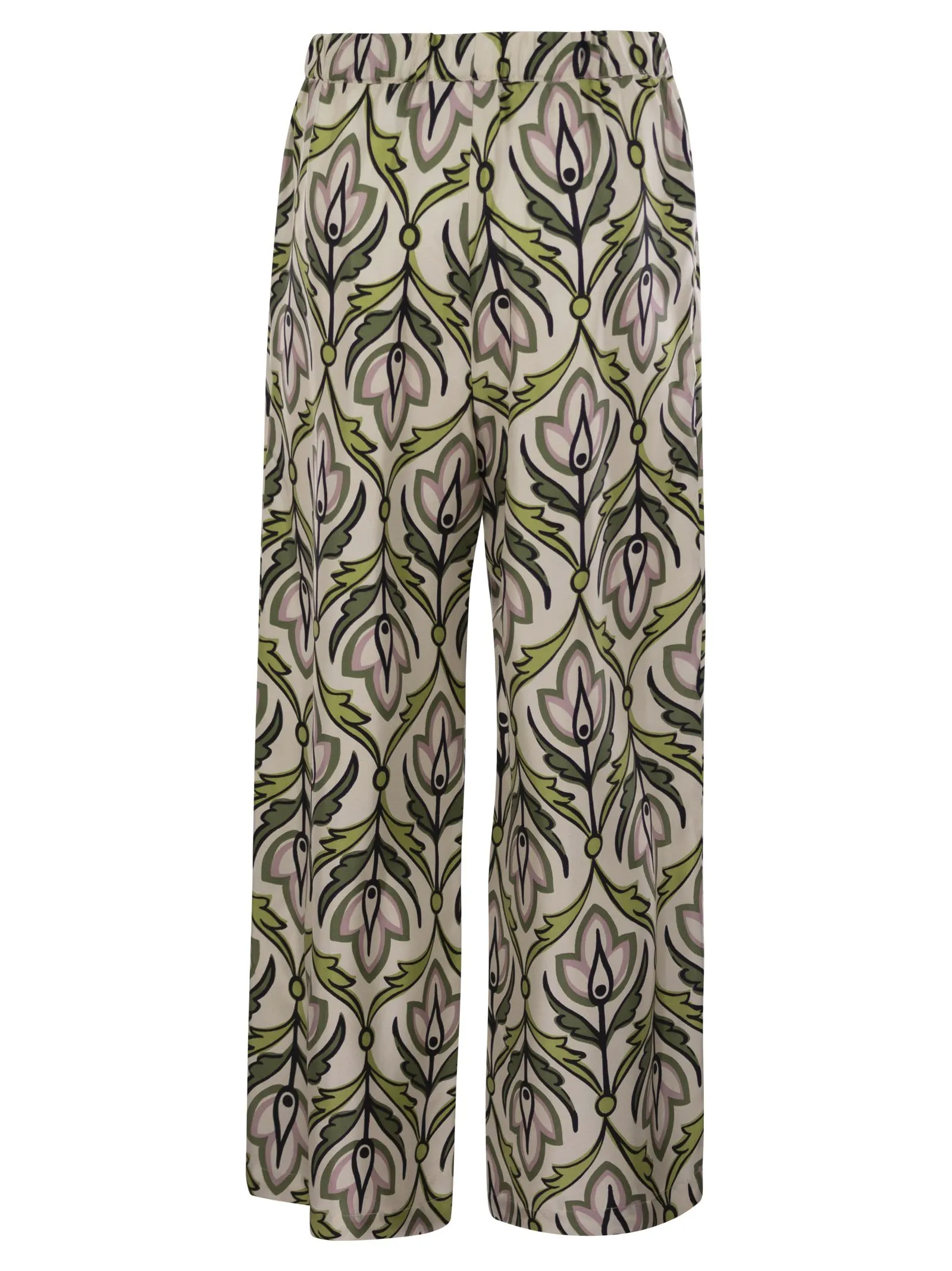 Weekend Max Mara Eusebio Silk Twill Trousers