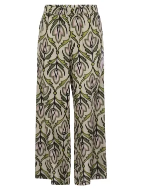 Weekend Max Mara Eusebio Silk Twill Trousers