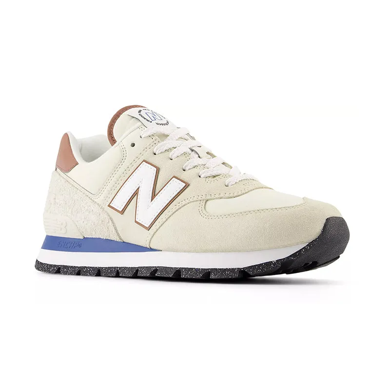 White New Balance 574 Men's