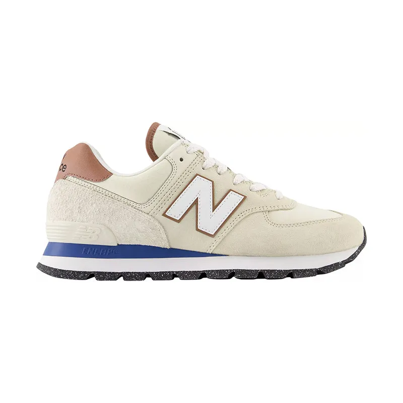 White New Balance 574 Men's