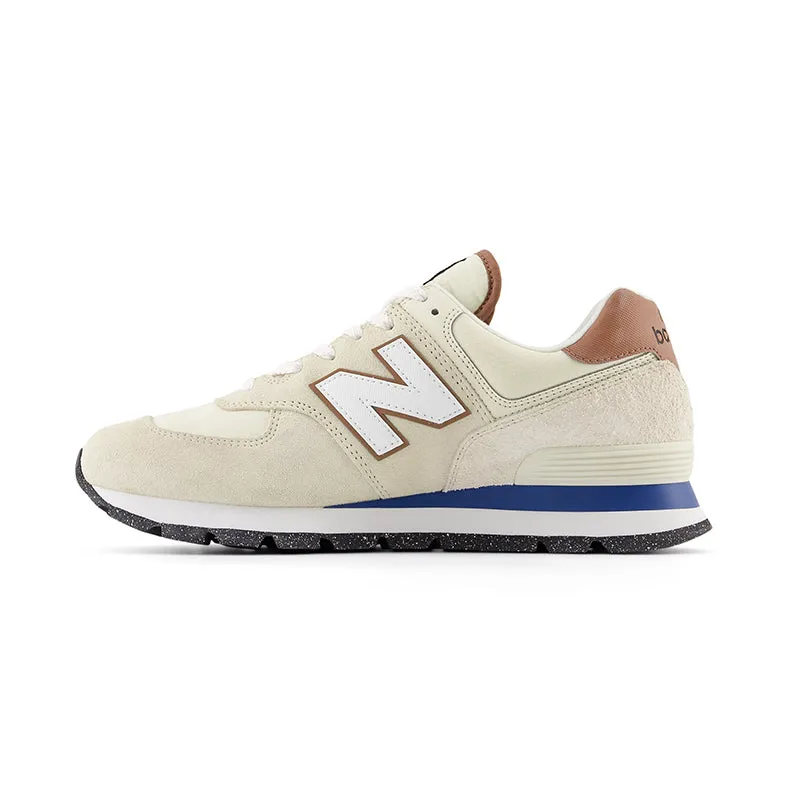 White New Balance 574 Men's