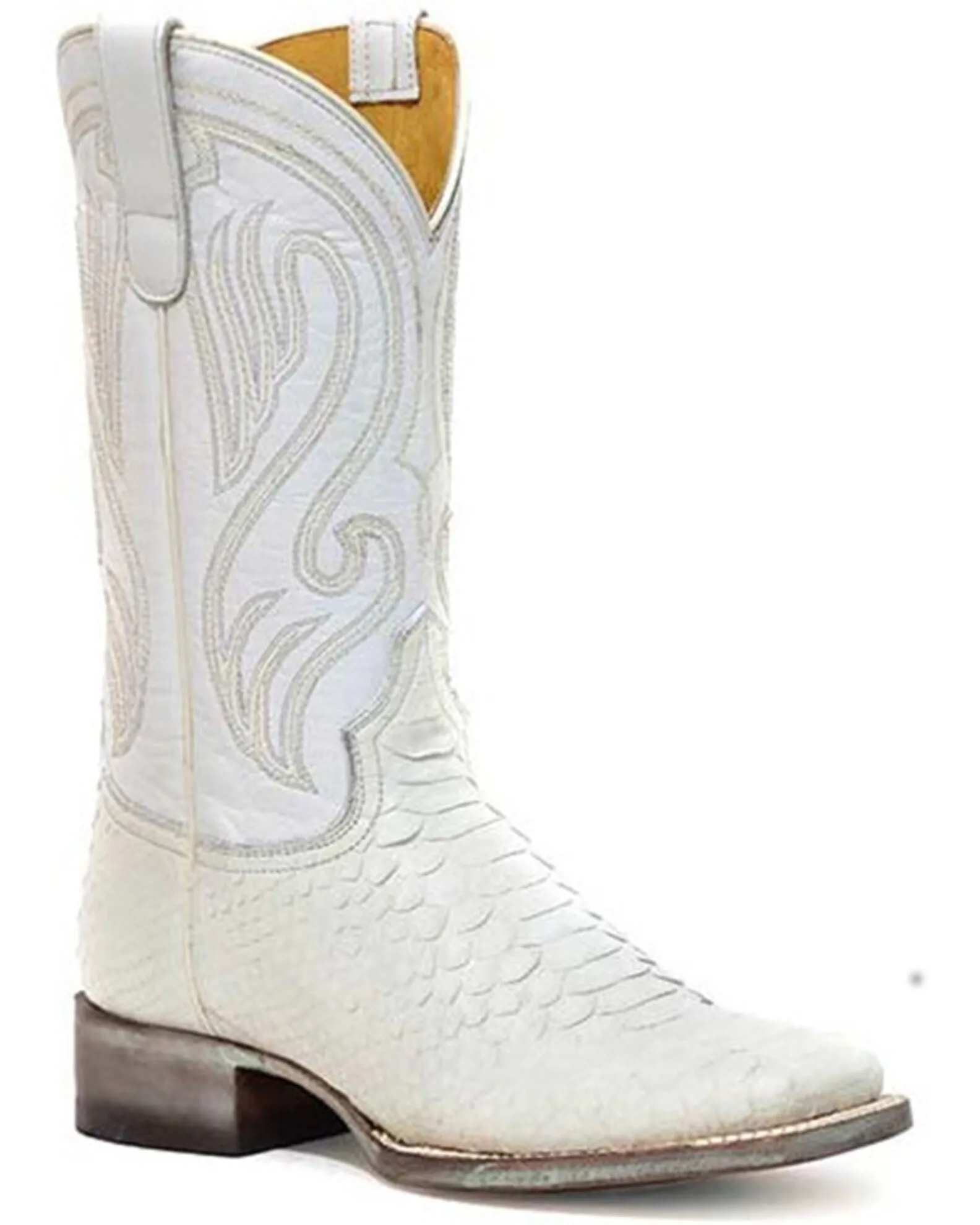 White Python Women's Boots by Roper Oakley.