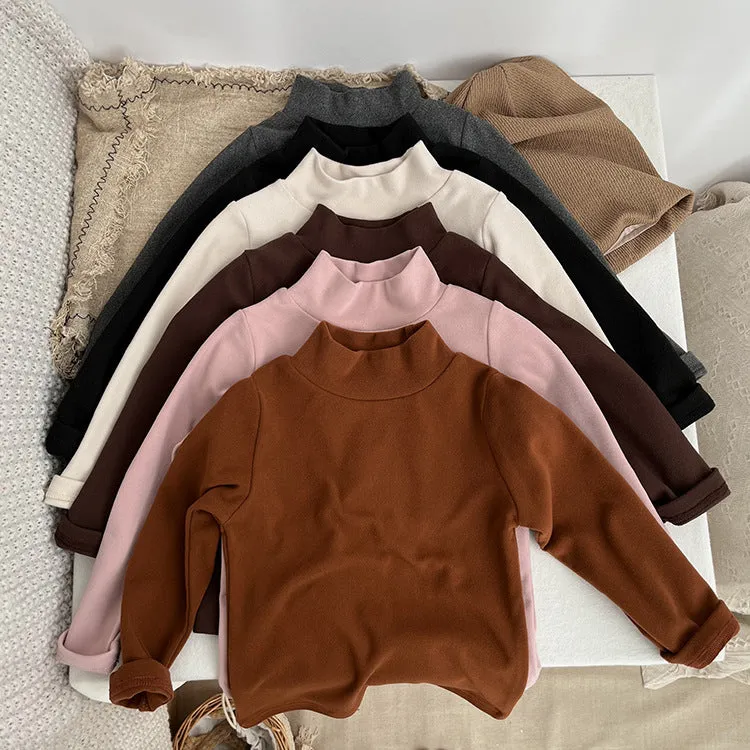 Wholesale Solid Color Toddler Tops - 23113029