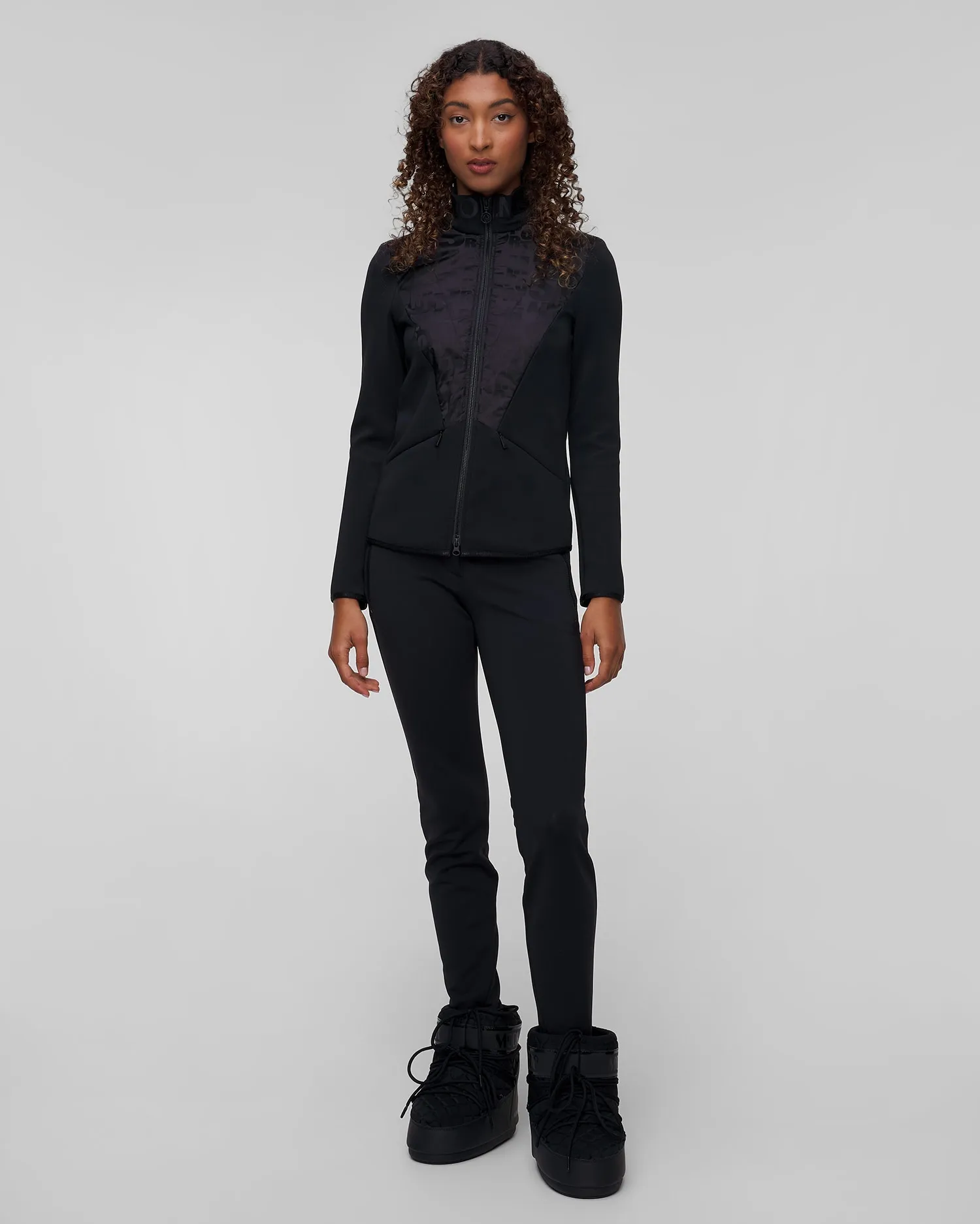 Women's black sweatshirt Sportalm 1823505014-5900