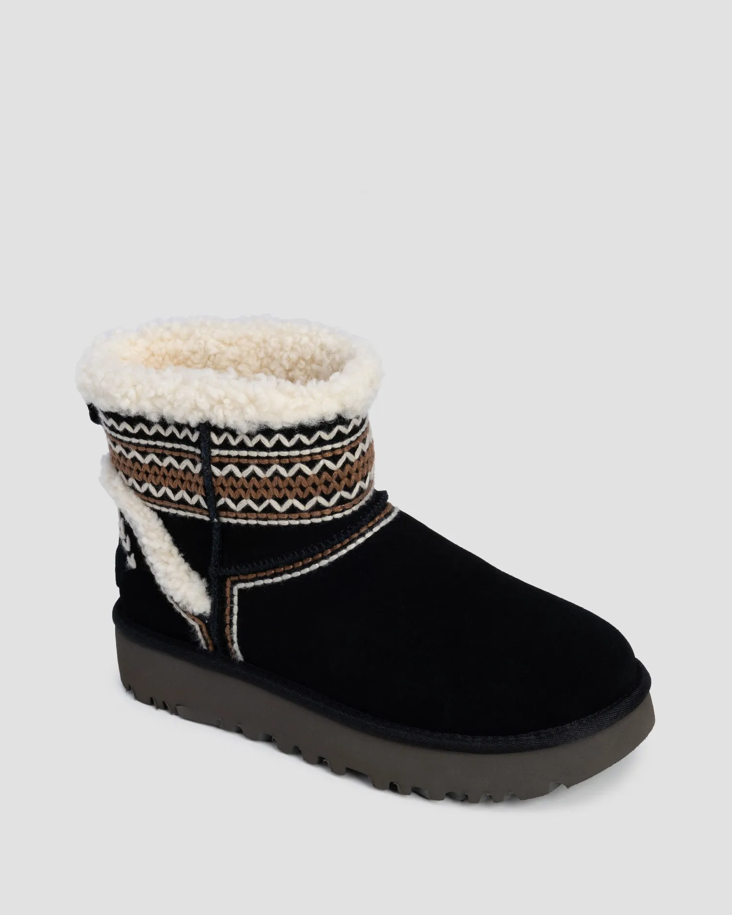 Women's boots UGG Classic Mini Atherson black 1158281-blk