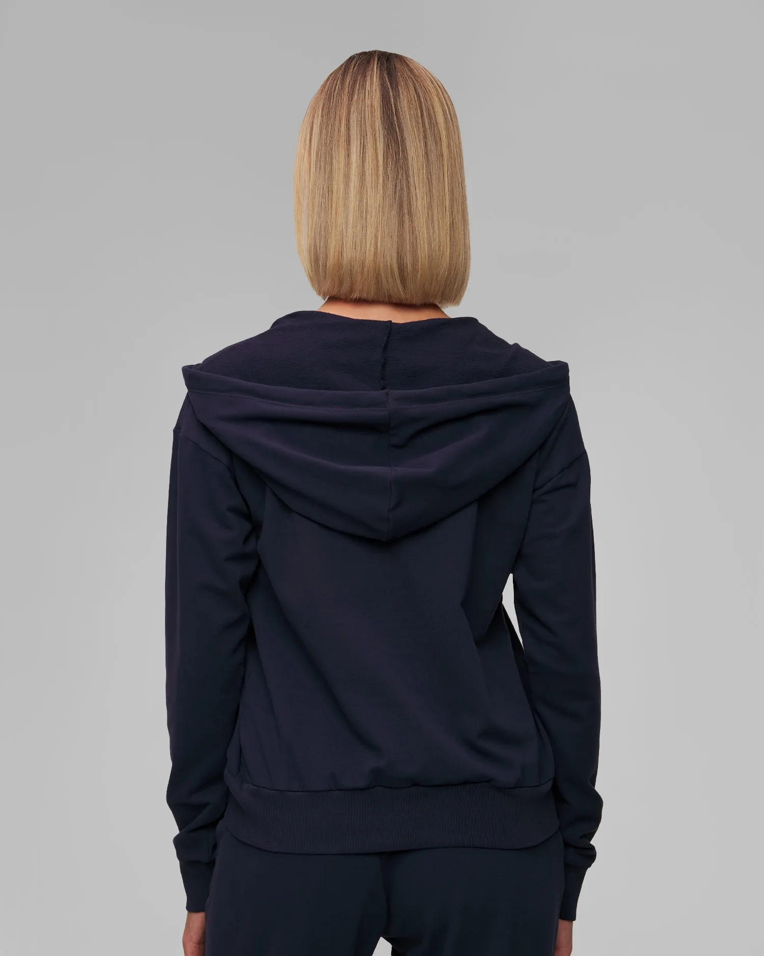 Women's navy blue sweatshirt Deha A00531-26525