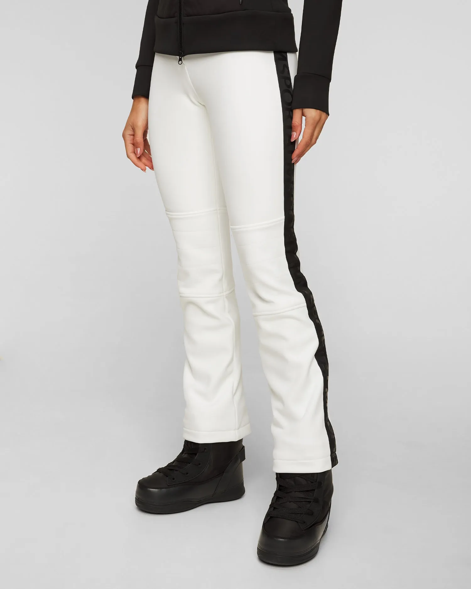 Women's white ski trousers Sportalm 1628002530-1