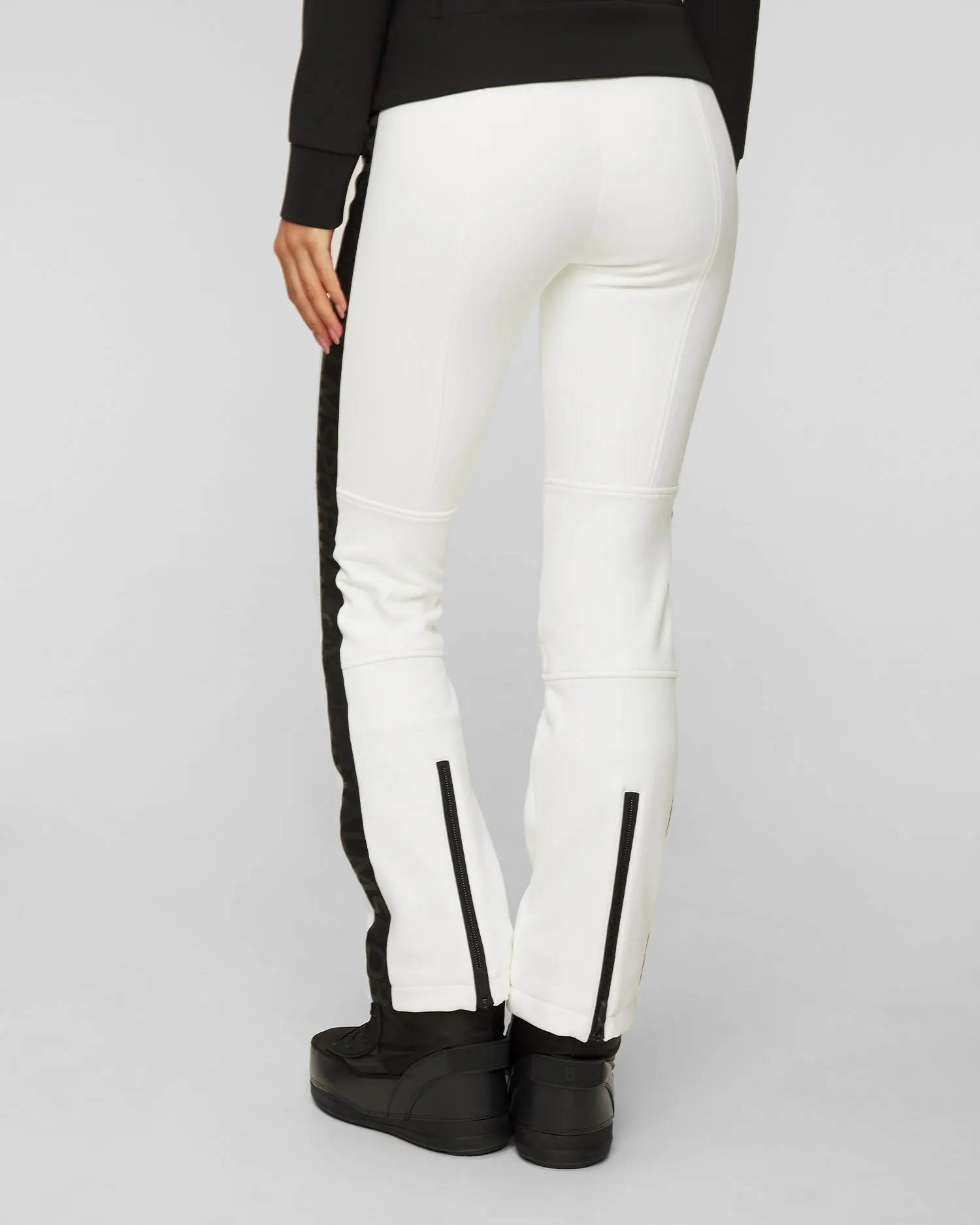 Women's white ski trousers Sportalm 1628002530-1