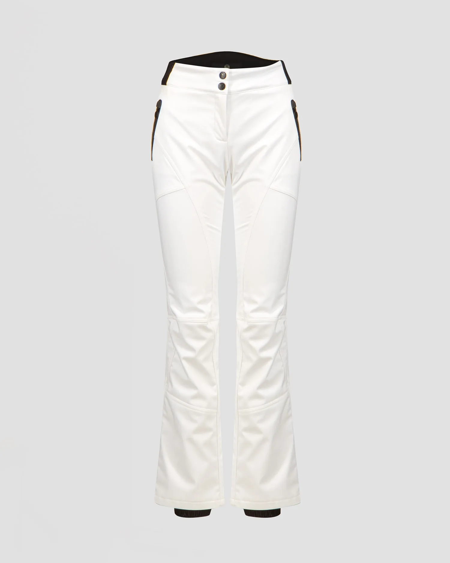 Women's white ski trousers Sportalm 1628006191-1