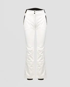 Women's white ski trousers Sportalm 1628006191-1