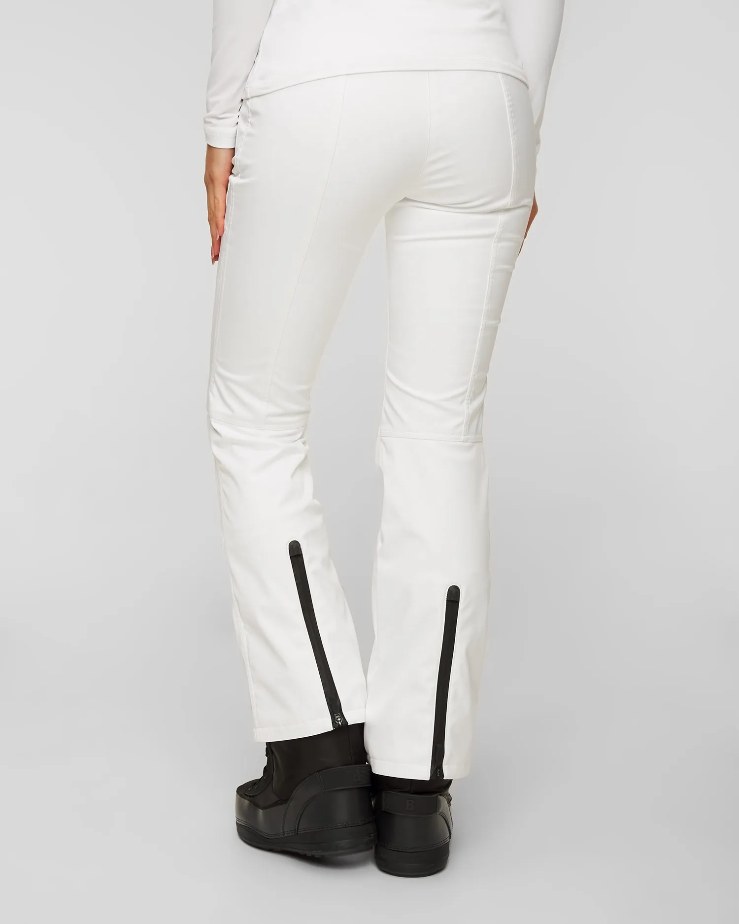 Women's white ski trousers Sportalm 1628006191-1